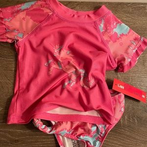 Toddler Short sleeve bathing suit